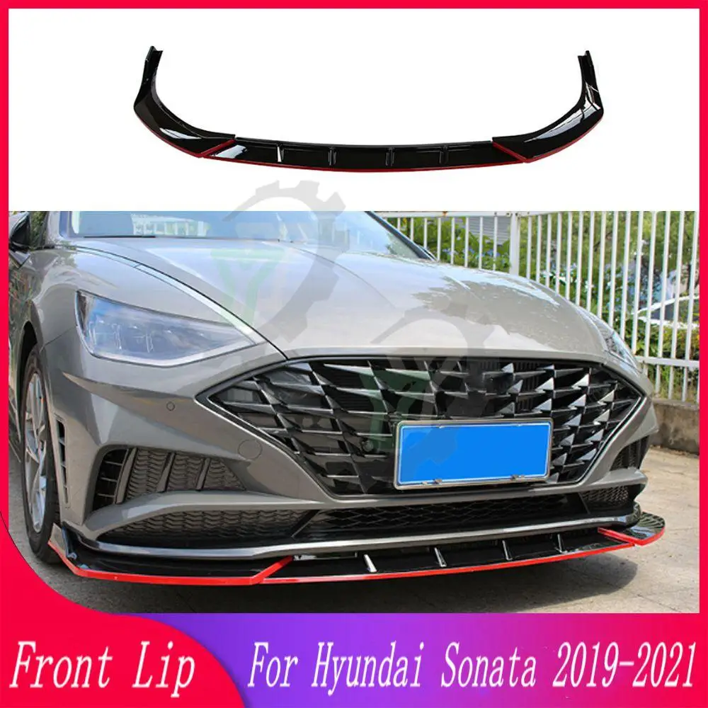 

3 шт., съемный передний бампер для Hyundai 10 Sonata 2019 2020 2021