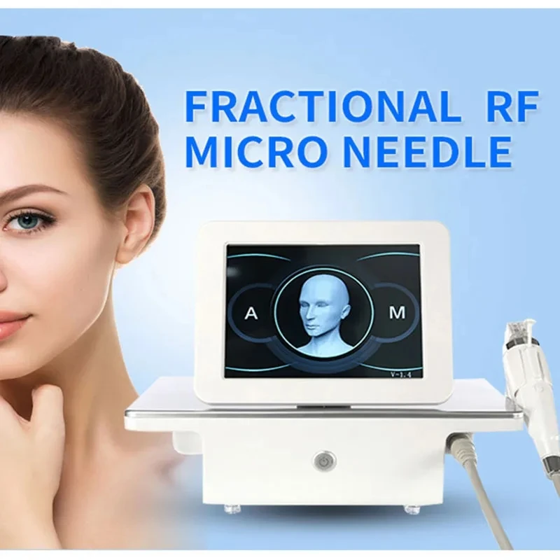 

2 in 1 fractional microneedling machine with cryo cold hammer stretch marks scar remover rf fractional micro needle machine