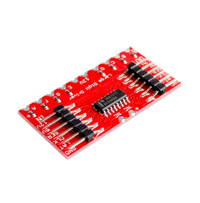 

1PCS TPIC6C596 8-bit shift register 7-segment displays LED