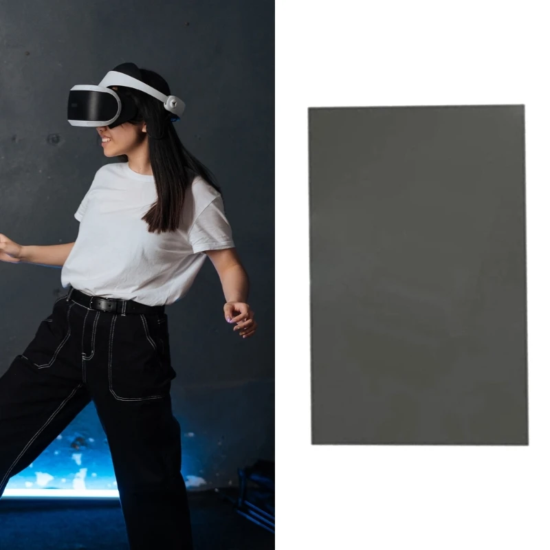 573A 30x20cm 0/90 градусов клейкая линейная поляризованная пленка в листе с высокой