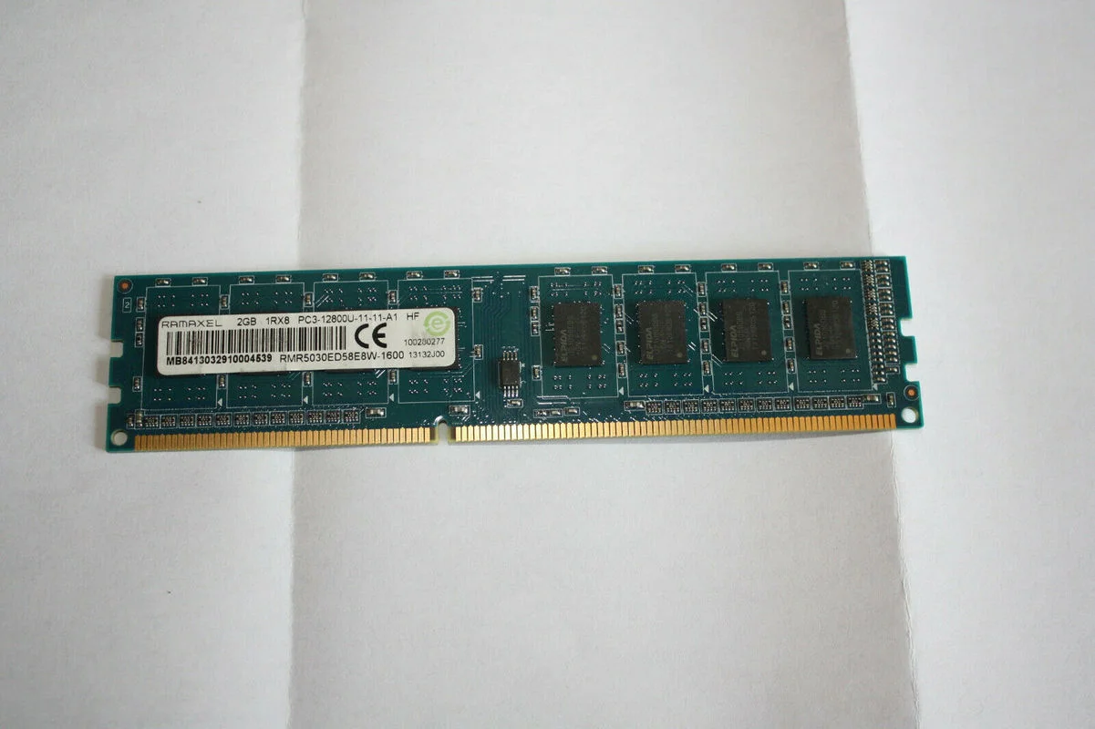 

RAM RMR5030ED58E8W-1600 2GB 1RX8 PC3-12800U-11-11-A1 memory
