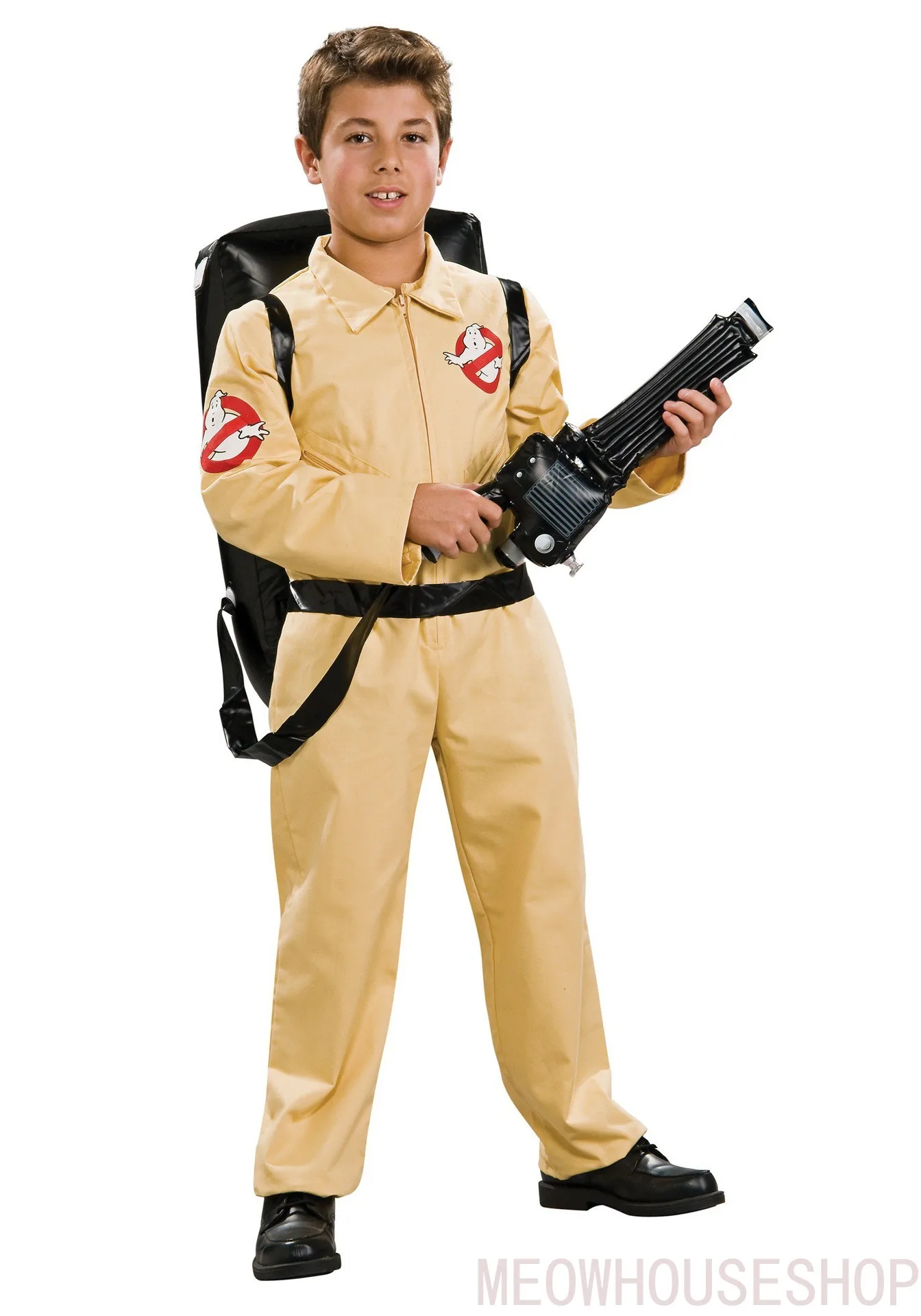 Kids Ghostbusters Cosplay Costume Quantum Pack Jumpsuit Outfits Halloween Carnival Suit Ghostbusters Cosplay New Costume for Men