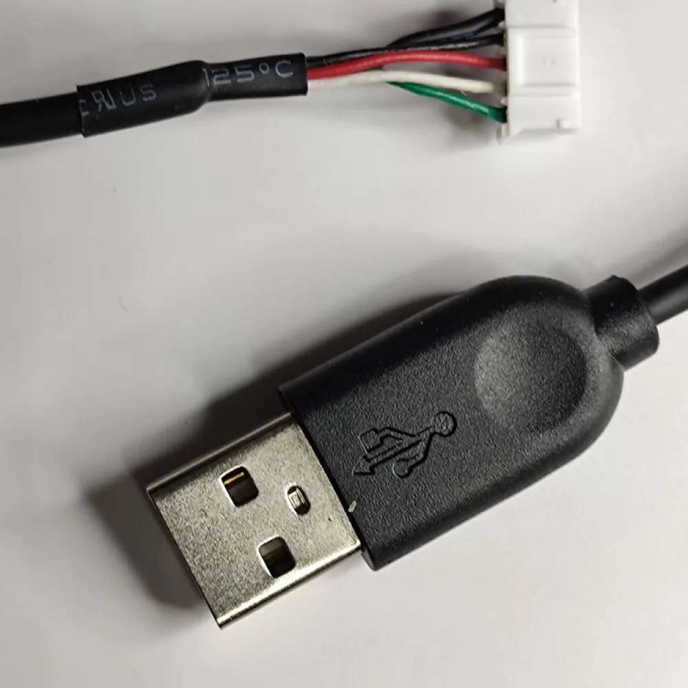 Фото Прочный 5-контактный USB-кабель для мыши, шнур для Logitech G102/ G102 Hero, провод для игровой мыши 180 см, сменная деталь, аксессуары для ремонта №4