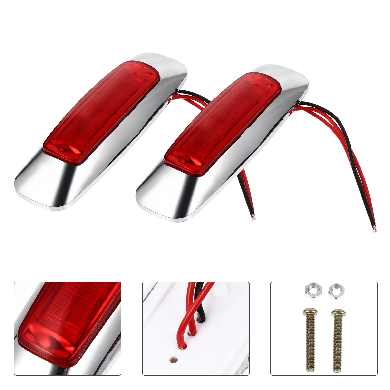 

Truck Light Lights Side Tail Led Lamp Corner Marker12V 24V Trailertaillight Indicator Outline