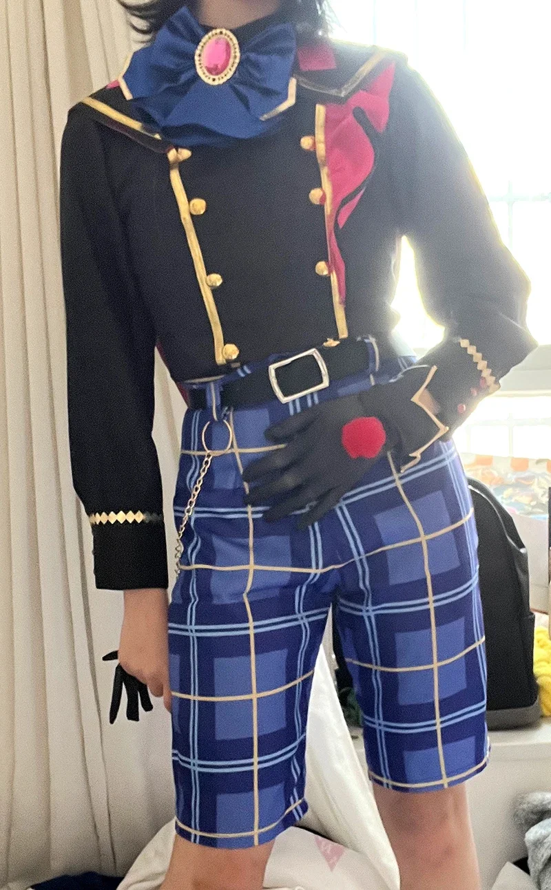 Черные костюмы для косплея униформа 2025 Нито Назуна Масиро Томоя Шино Хадме Тенма