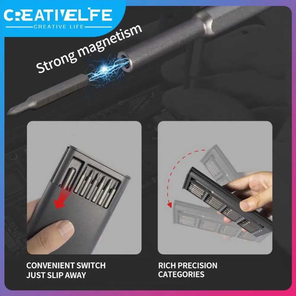 

Manual Wear-resistant Diy Dismountable Tool Case Professional Precision Screwdrivers Kit Multi-tool Electronic Torx Screwdriver