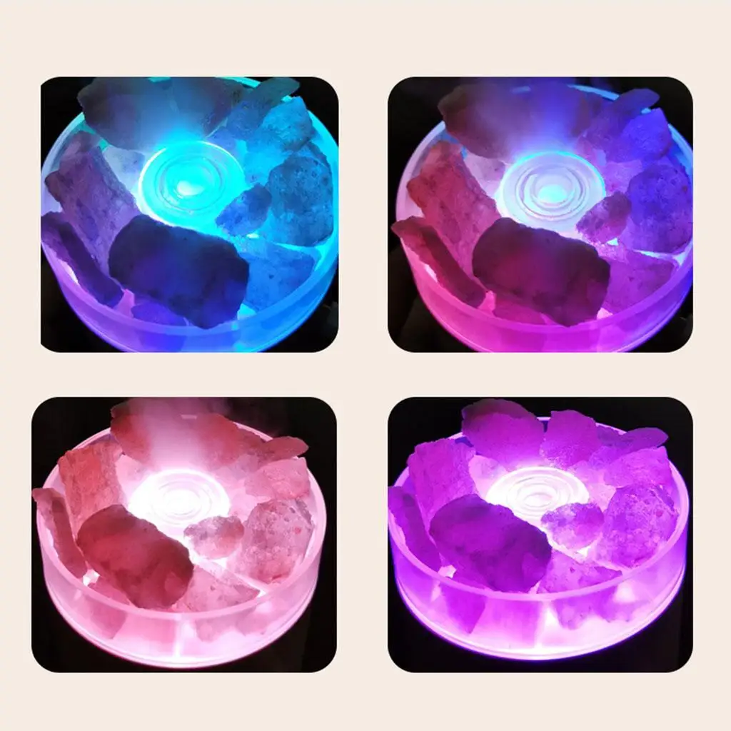 Распылитель эфирного масла Гималайская солевая лампа распылитель увлажнитель