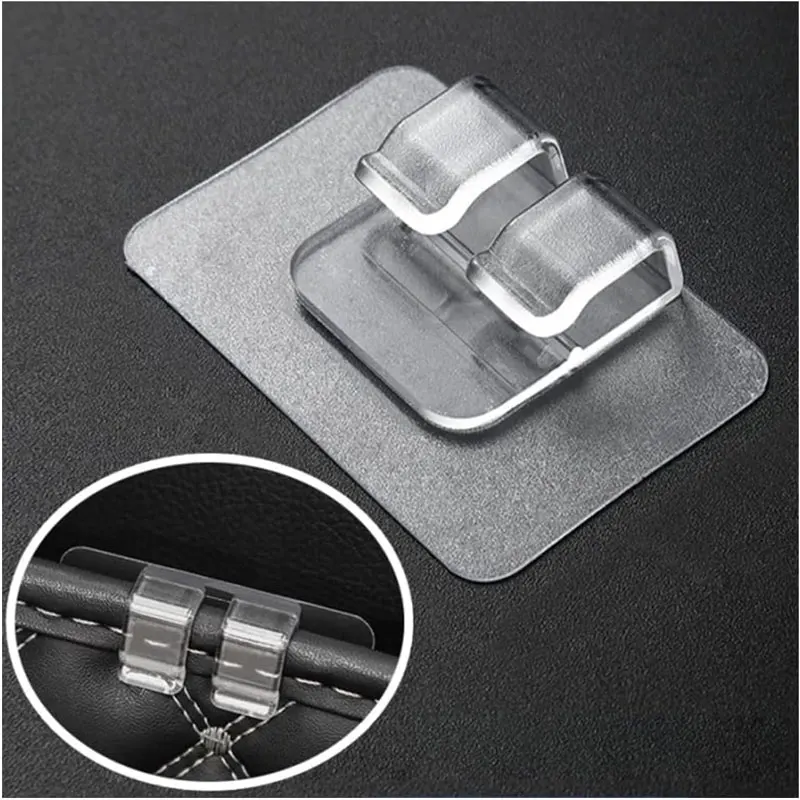 

2/4/6Pcs Self-adhesive Hooks Car Floor Mats Anti-Slip Hooks Clip Auto Carpet Fixing Grips Clamps for Car Interior Fastener