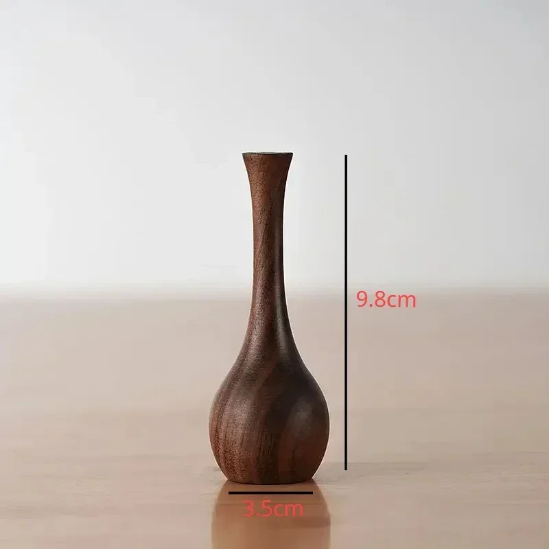 Малая ваза из чёрного ореха RBXC