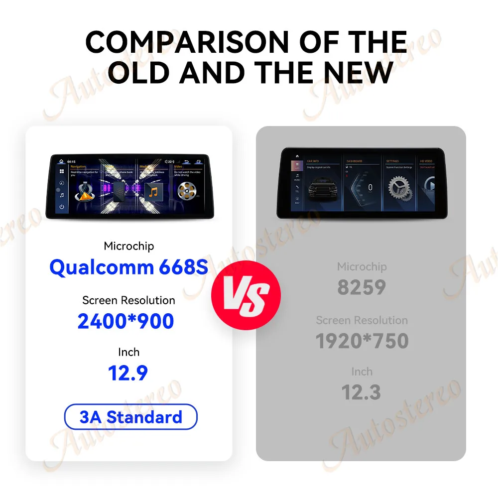 Carplay 12 9-дюймовый Qualcomm для BMW X1 F48 2016-2020 Ultra Dual BT Android 13 Автомобильный мультимедийный