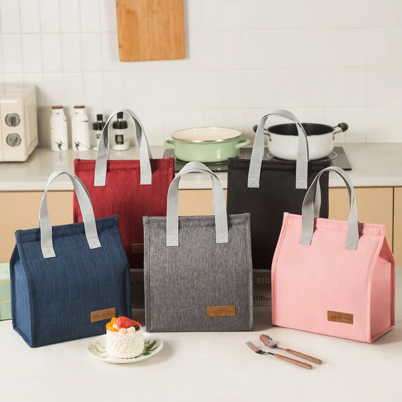 

Lunch Bags Storage Insulated Box Handbag Cooler New New Bento School Thermal Lunch Bag Container Pouch Dinner Food Tote