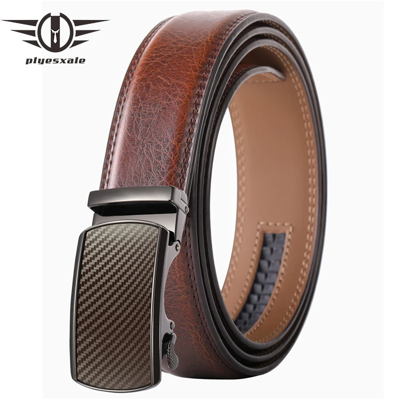 

Ремень B544 мужской из натуральной кожи, Роскошный металлический пояс с автоматической пряжкой, шириной 35 мм, серый чёрный Белый Коричневый С...