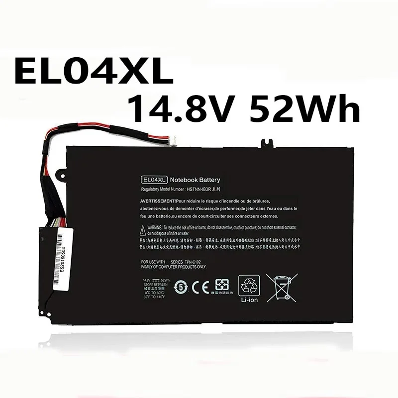 EL04XL 52Wh 14 8 V Аккумулятор для ноутбука HP ENVY 4-1000 HSTNN-IB3R 681879-1C1 HTSNN-UB3R Series