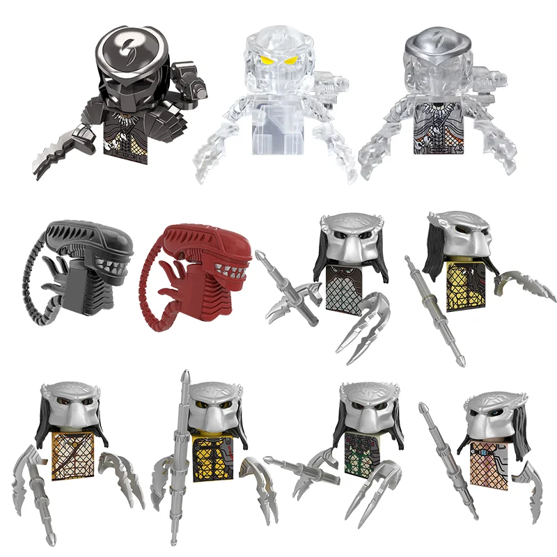 S Mini Bricks Alien Doll Assemble Building Blocks Diy Toys For Children Gifts