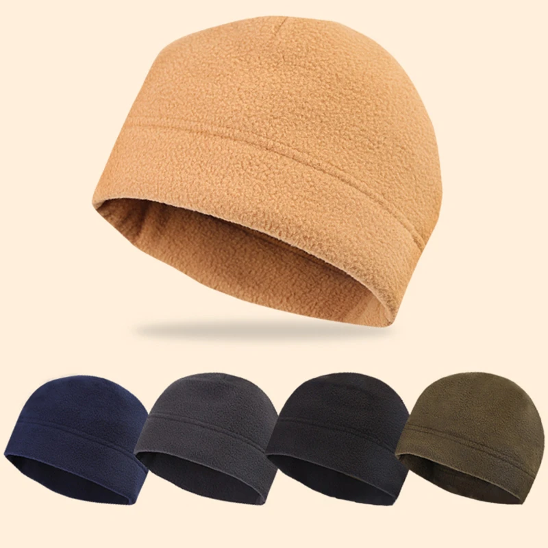 

1 PC Unisex Warm Fleece Hats Winter Autumn Classic Outdoor Windproof Hiking Fishing Cycling Hunting Military Tactical Caps