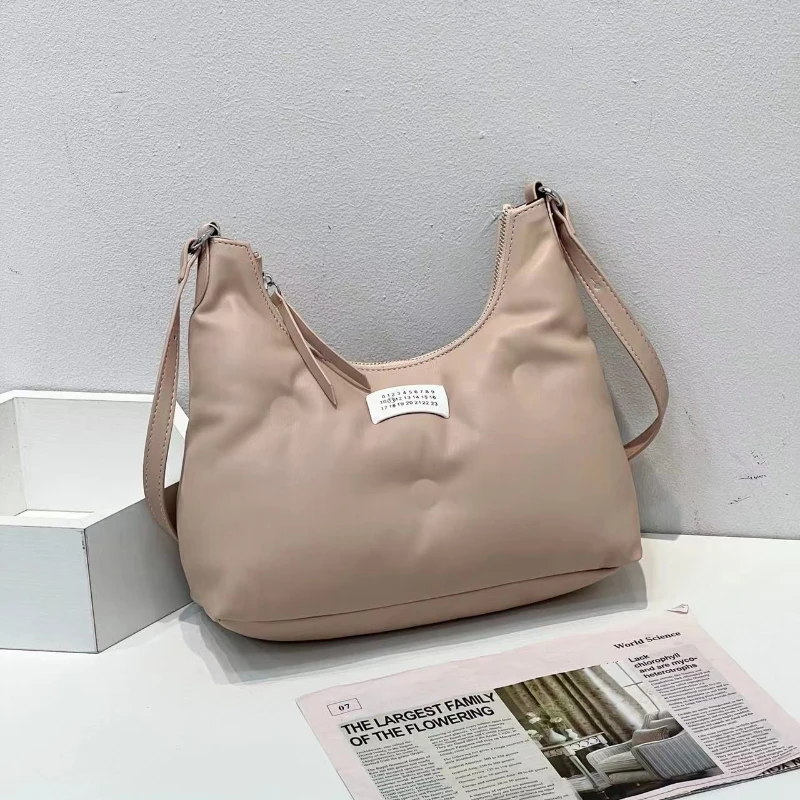 Winter Women Bag Fashion Nylon Padded Shoulder Bag Designer Quilted Luxury Down Cotton Lady Handbags Casual Tote Bag