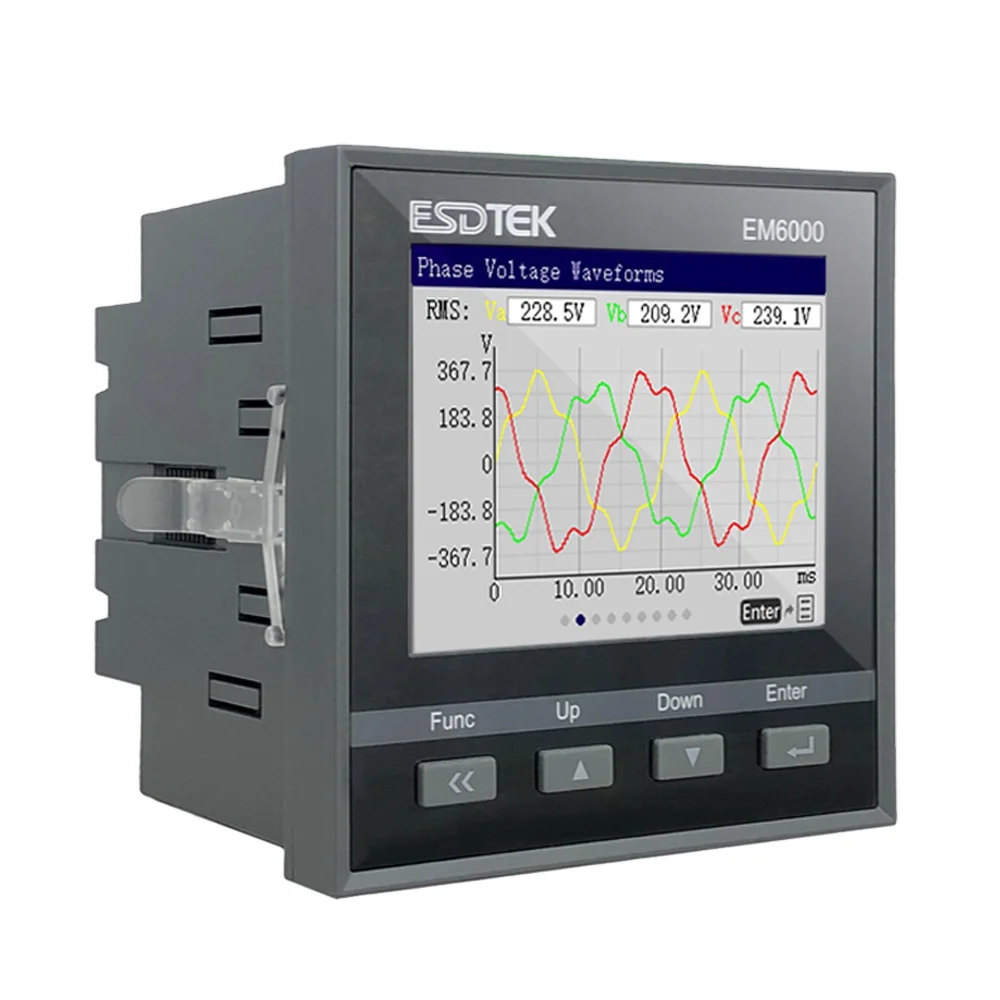 

EM6000EB plus 0.2S high accuracy eletric power analyser/power quality meter