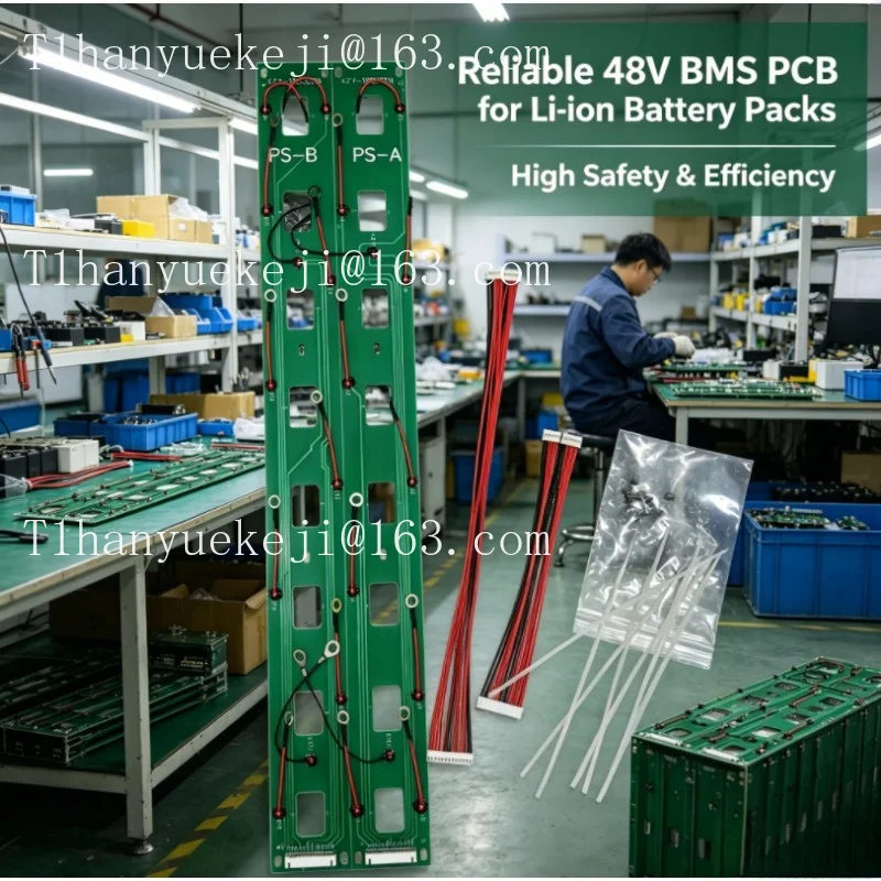 Плата BMS JK для литиевых аккумуляторов (16S 48V8S 24V) 48V, 280AH, 300AH, аксессуары для LiFePO4 батарей (art.: 3920daeaa501d) - 3920daeaa501d