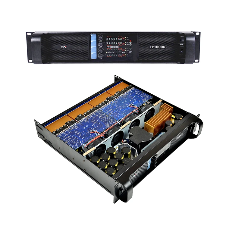 Профессиональный усилитель мощности Class td 2U 4ch 1350 Вт четырехканальный цифровой