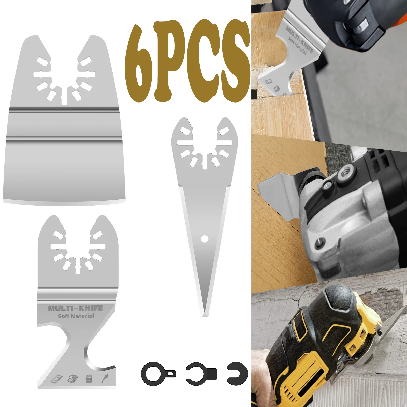 Многофункциональные осциллирующие ножи лезвия аксессуары Dremel для плитки на