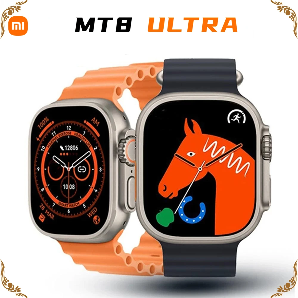 

XIAOMI MT8 Ultra Smartwatch Men Women Series 8 49mm 2.0 Bluetooth IP67 NFC Smart Watch Sports Watches for Apple PK DT8 HW8
