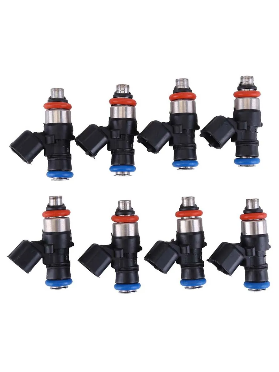 Топливные форсунки 8x 42LB для 0280158051 06-15 Chevrolet Corvette LS3 L99 Camaro SS США 12576341 1257641 бесплатная