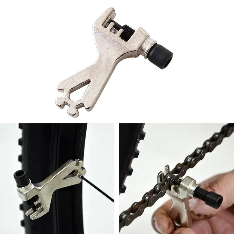 

Bicycle Chain Driver Detachable Tool Multitool Bike Chain Squeeze Breaker Cutter MTB Chain Splitter Cycle Repair Spoke Wrench