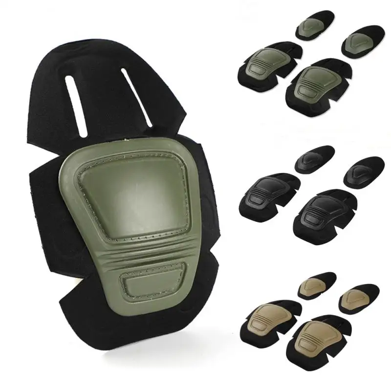 

Военный Тактический комплект G2 G3, наколенники и Суппорт локтя для пейнтбола, страйкбола