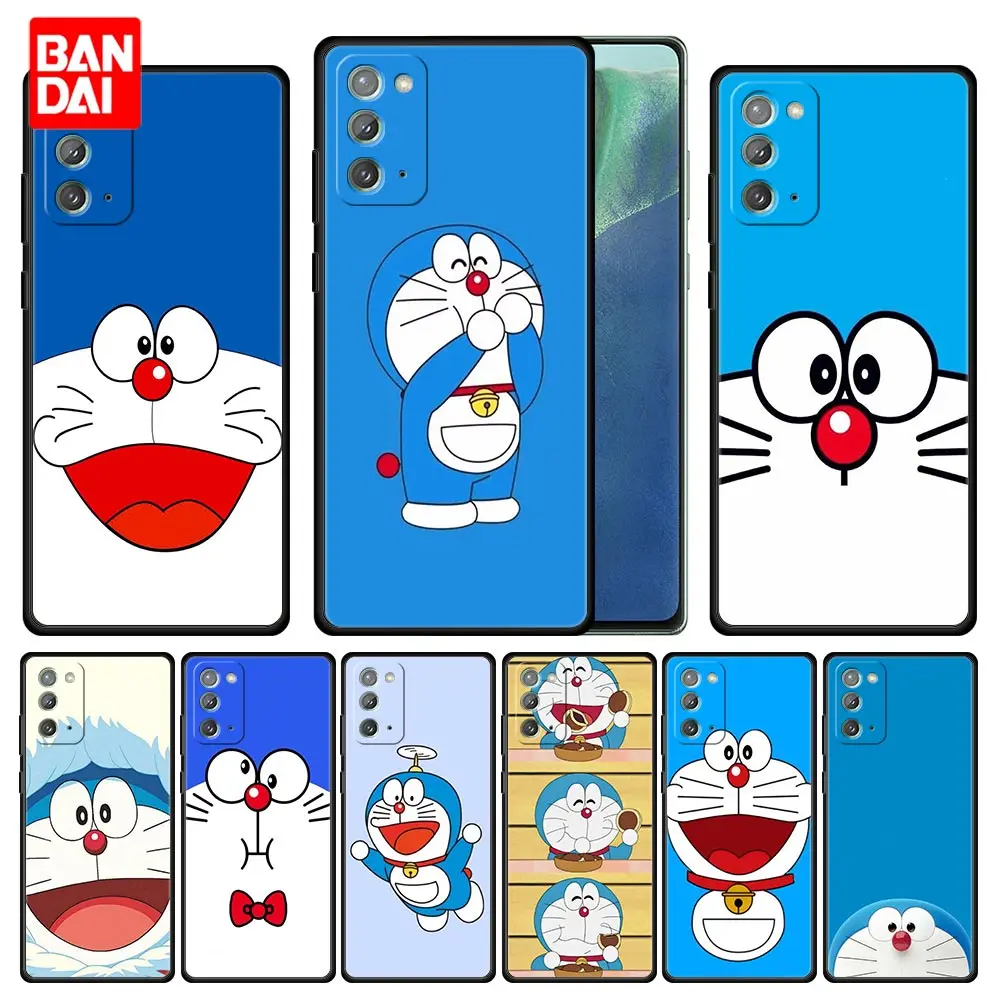 

Cartoon I'm Doraemon Case for Samsung Galaxy Note 20 10 9 8 S21 S20 FE Plus Ultra Lite 4G 5G Capinha Soft Silicone Black Cover