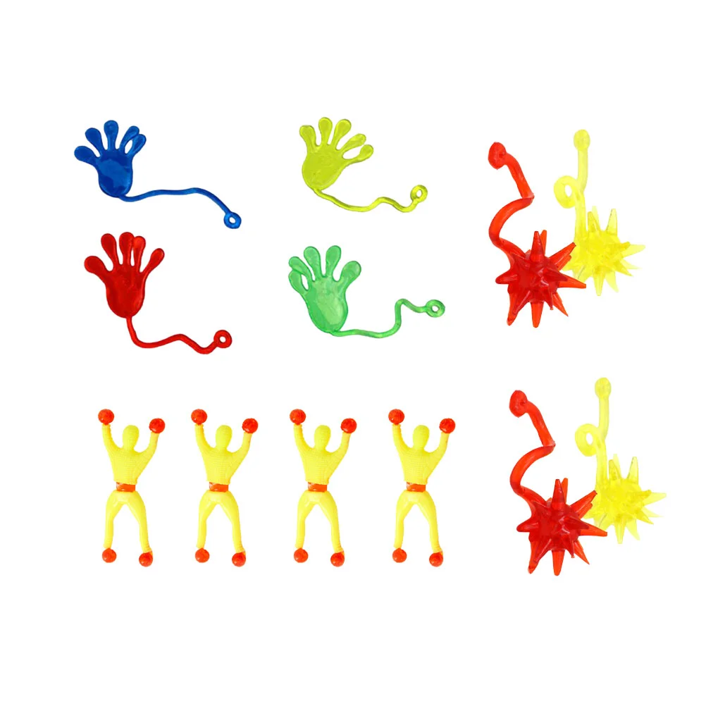 

30pcs Sticky Creative Children Funny Sticky Toys Sticky Meteor Hammer Toys Kids Sticky Toys