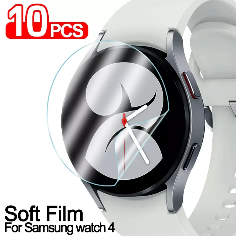 

HD Soft Protective watch film For Galaxy Watch 4 classic 42mm 46m Full Screen Protector For Samsung Galaxy Watch 4 40mm 44mm