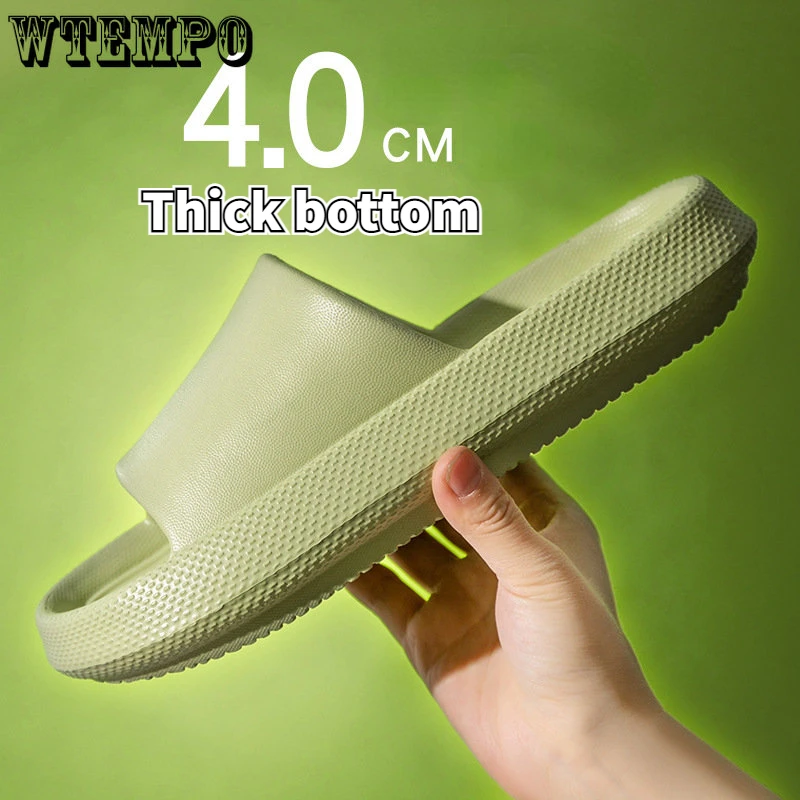 

WTEMPO Summer Couple EVA Slippers Home Bathroom Thick-soled Non-slip Sandals and Slippers for Outer Wear Wholesale Dropshipping