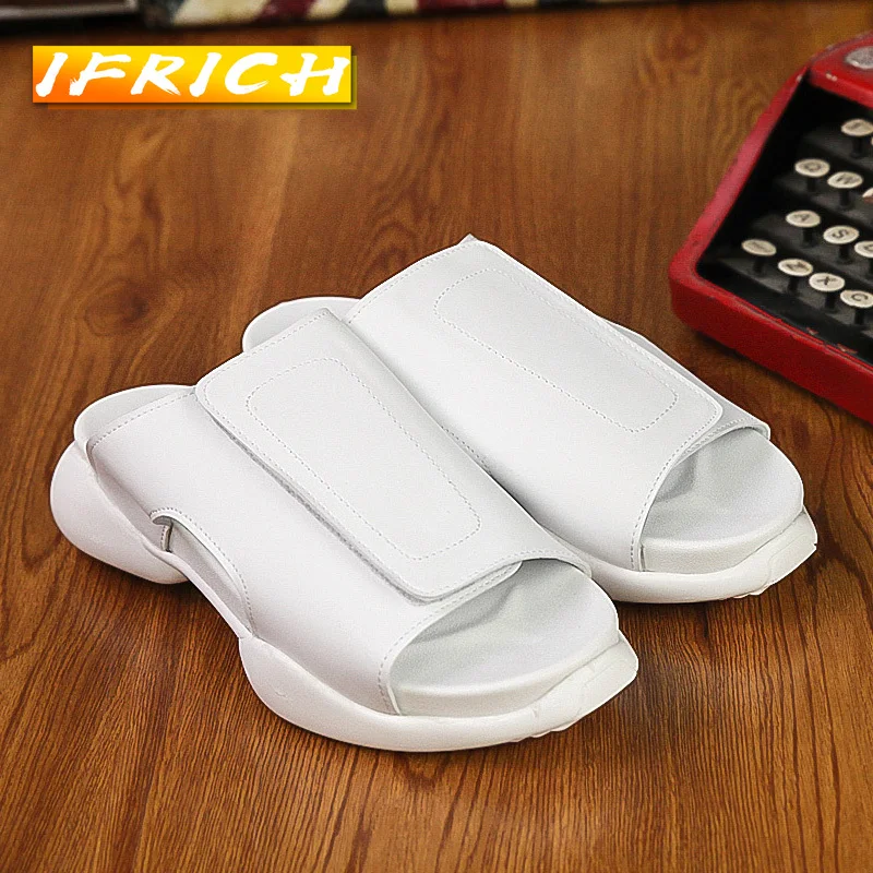 

New Summer Beach Slippers Men Fashion Casual Shoe Man Anti-Slip Outdoor Slippers Mens Comfortable Slide Flip Flops Men