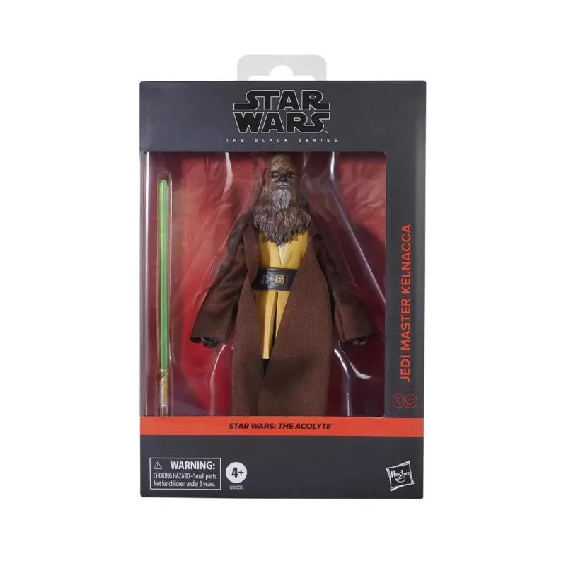 Фото Оригинальная коллекционная модель фигурки Hasbro The Acolyte The Black Series Jedi Master Kelnacca №2