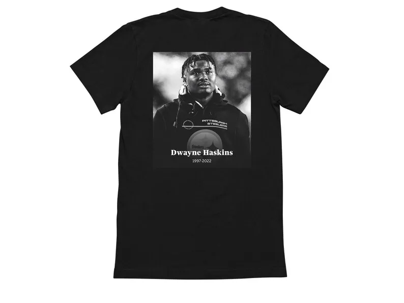 

Rip Dwayne Haskins 1997 - 2022 shirt Dwayne Haskins Gone To Soon Thank You For The Memories Dwayne Haskins Shirt