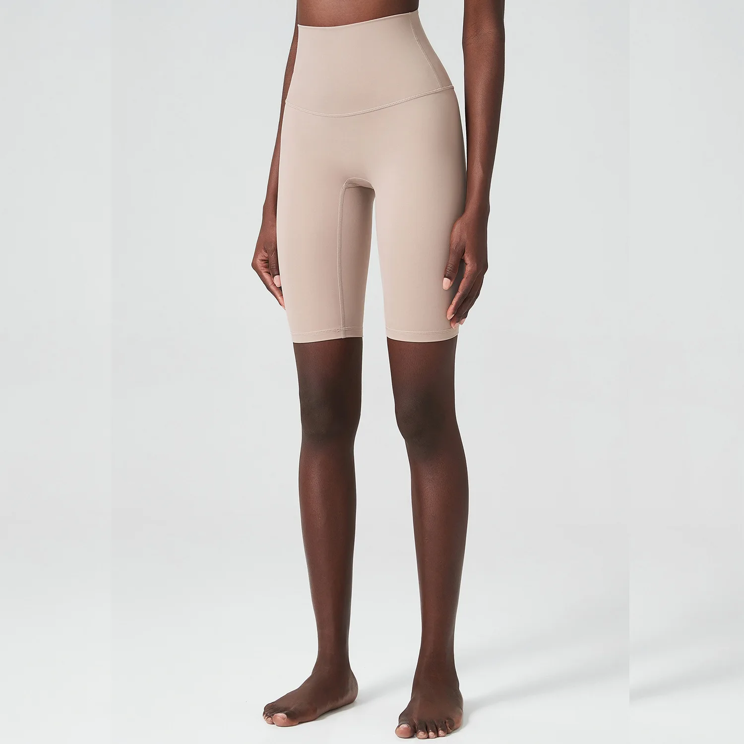 Withered 2023 Fashion Casual Comfortable Stretch Yoga Bermuda Women High Waist Sports Tight Cycling Pants Lycra Gym Shorts Ladie