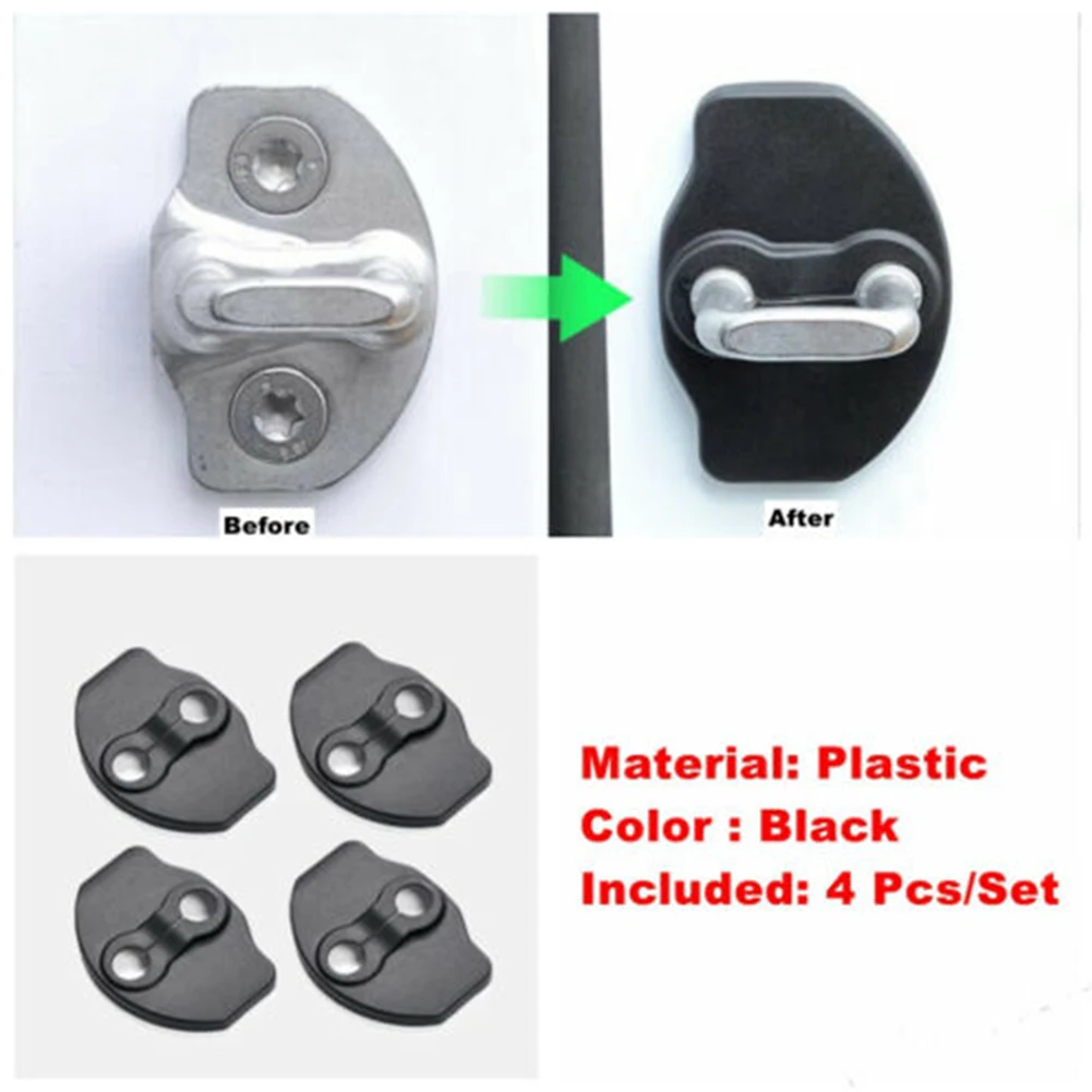 

Cover Protection Cover Car Accessories Door Lock Stop Protection Cover Rust Waterproof Protect Durable Plastic