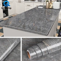 glossy simulate marble wallpaper waterproof easy to install vinyl stickers for kitchen cabinet desktops self adhesive pvc panels