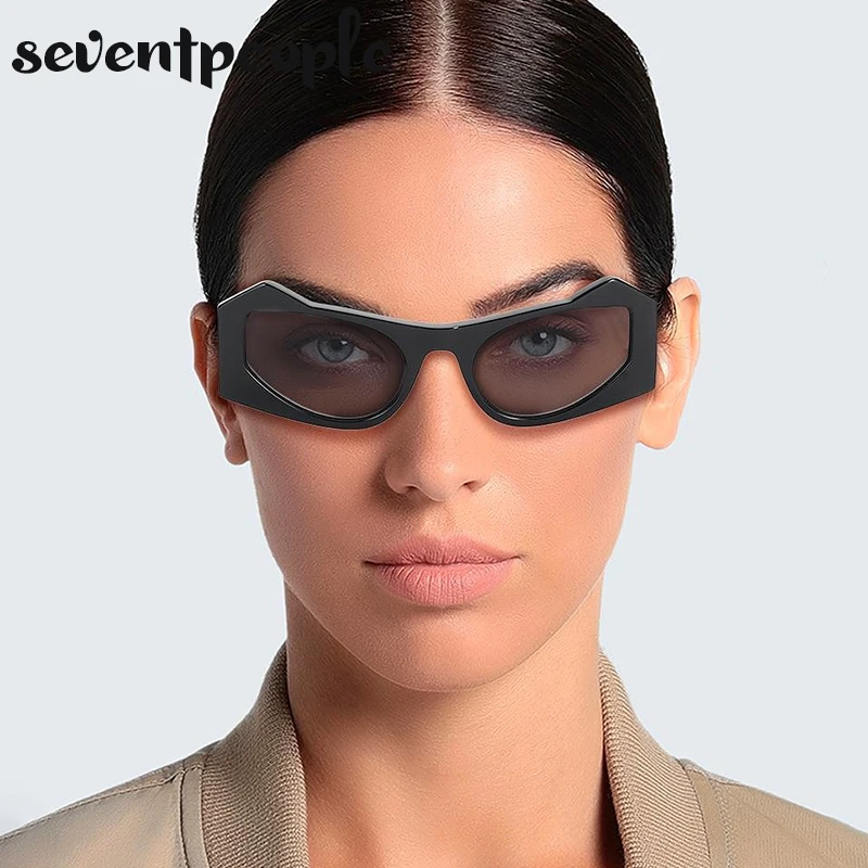 

Unique Cat Eye Sunglasses Women 2023 Luxury Brand Designer Fashion Cateye Sun Glasses for Men Trendy Small Frame Sunglass Unisex