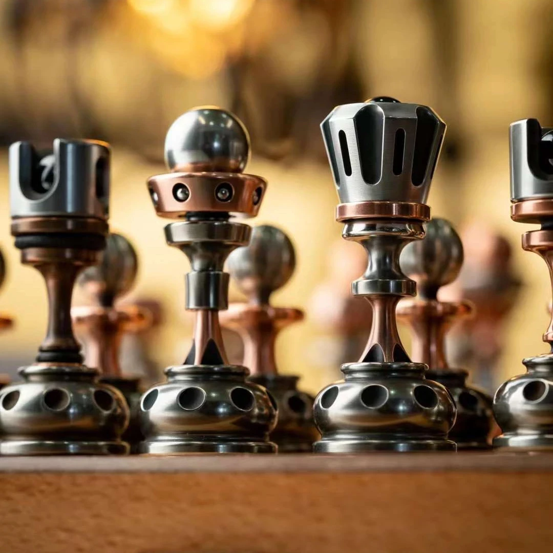 Фиджет-Спиннер LAUTIE для шахматных фиксаторов вращающаяся игрушка пальцев King and Queen