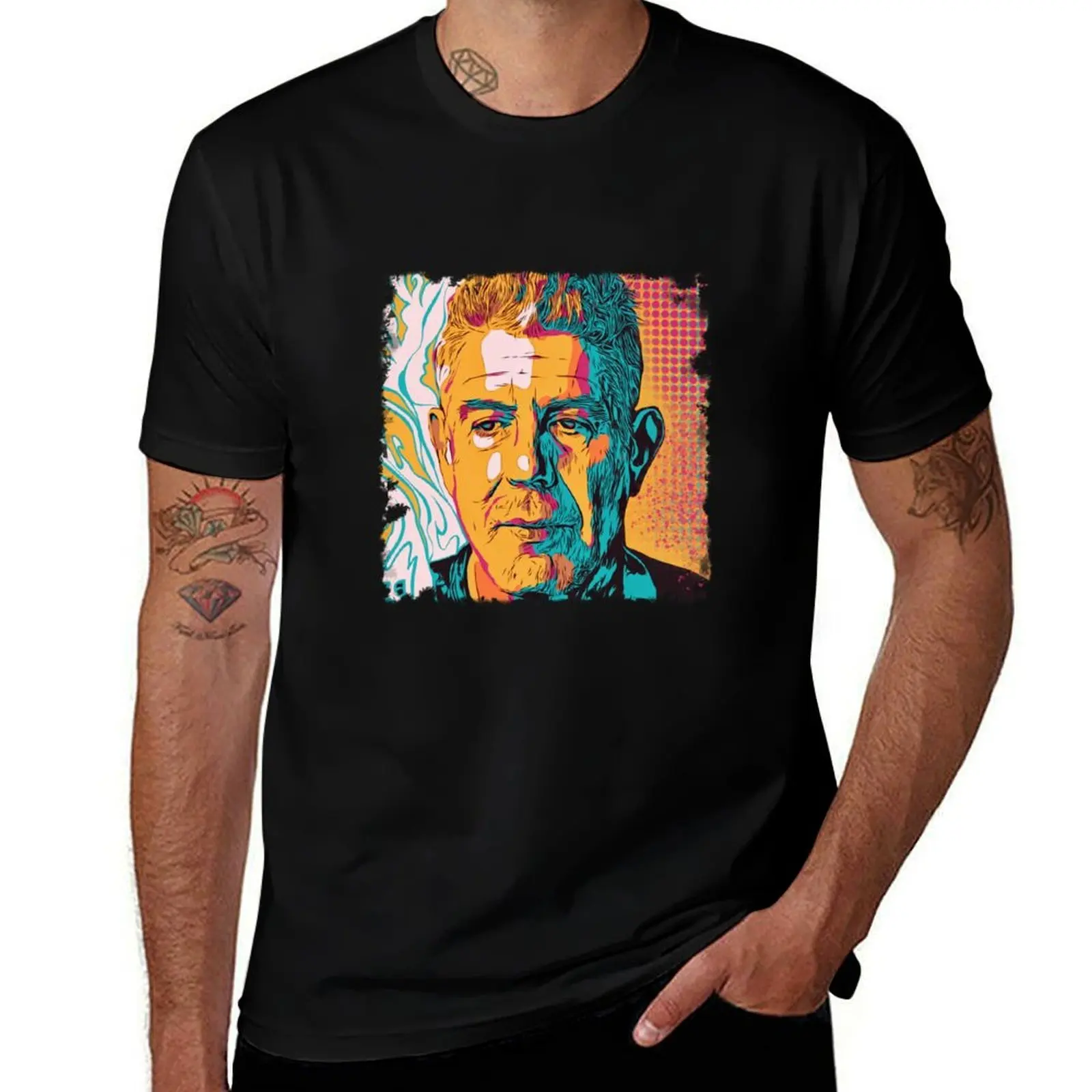Фото Футболка Bourdain для фитнеса, быстросохнущая, с короткими рукавами №1