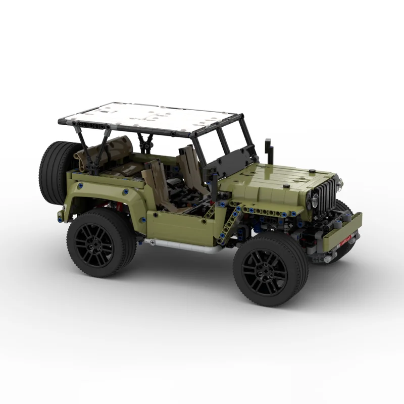 Новый технический конструктор 42110 C Модель-Willys Jeep сделай сам супермашина сборный