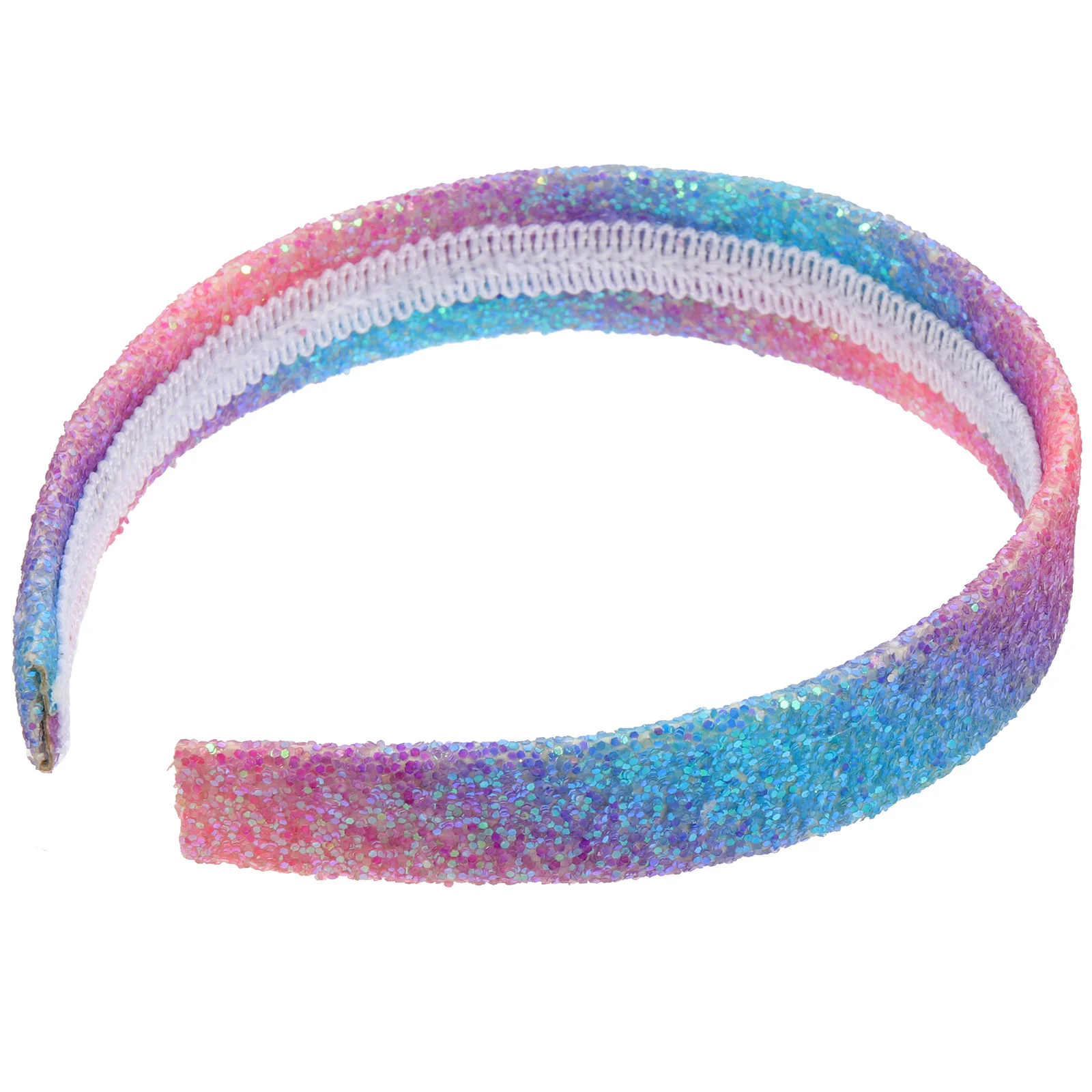 

Hair Bands Headband Wide Headbands Band Sequin Head Rainbow Hoop Hairband Girls Glitter Sparkly Colorful Women Candy Sparkle