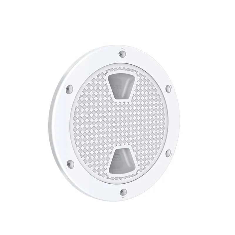 Белый круглый люк для морской лодки лодок 4-дюймовая палубная пластина каяка с