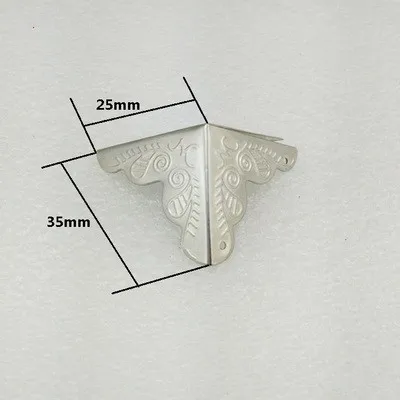 

8 шт., винтажный цветочный чехол, угловые коробки для декора мебели, треугольный резной ротанг, защита мебельной фурнитуры с булавками