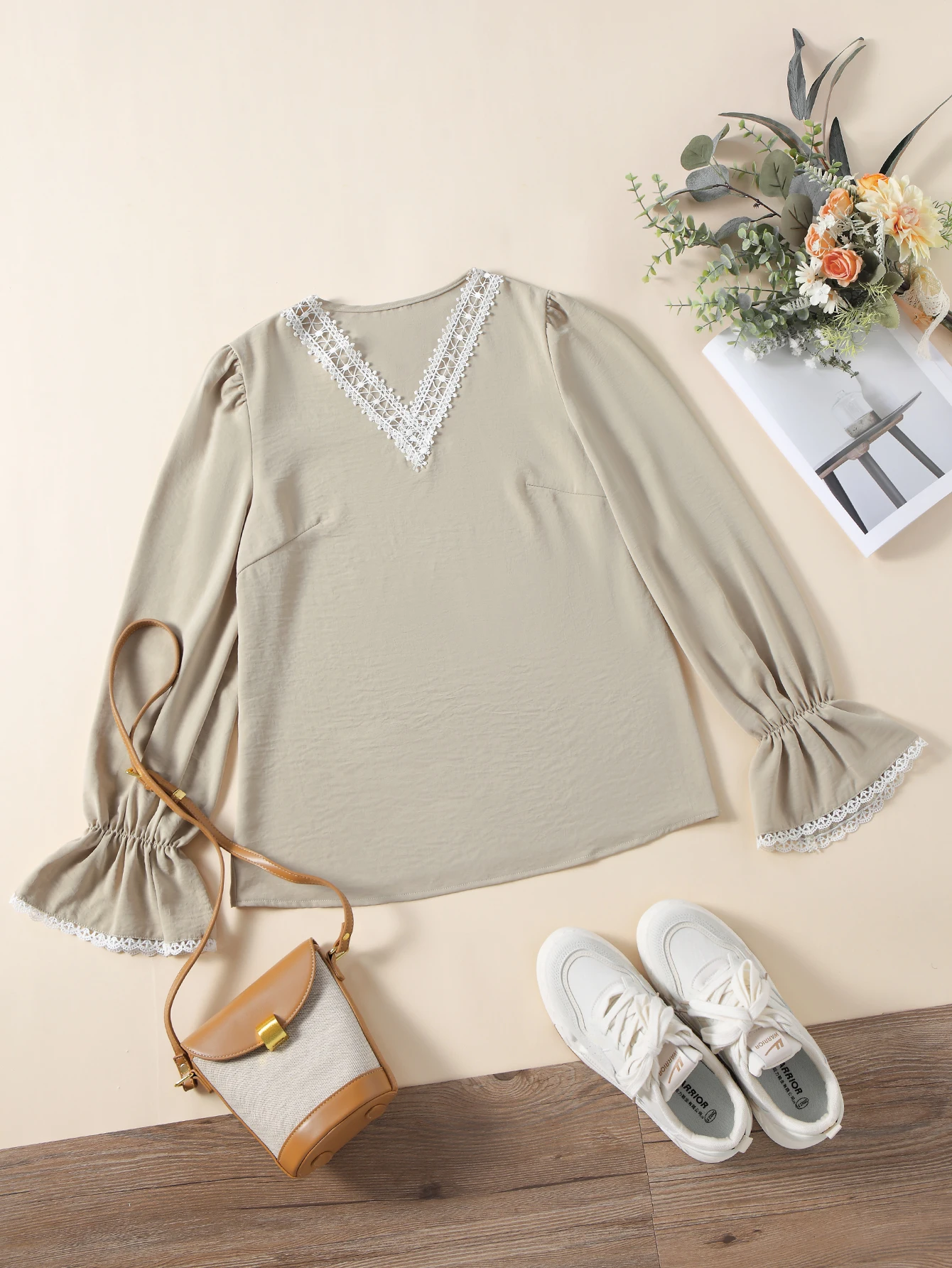 Модные блузки-рубашки для женщин Элегантные женские топы с длинным рукавом и