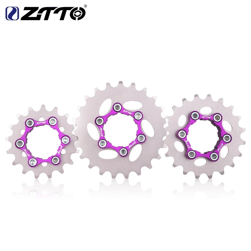 

ZTTO MTB Single Speed Cassette One Speed Cog 1Speed Gear Fixed 16T 17T 18T 19T 20T 21T 22T 23T HG Freewheel K7 Bicycle Sprocket