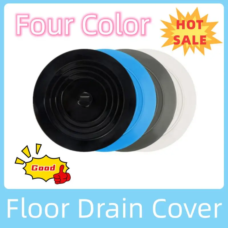 

15cm Diameter Sink Anti-clogging Round Silicone Cover Kitchen Toilet Sewer Deodorant Silicone Floor Drain Cover Bathroom Tool