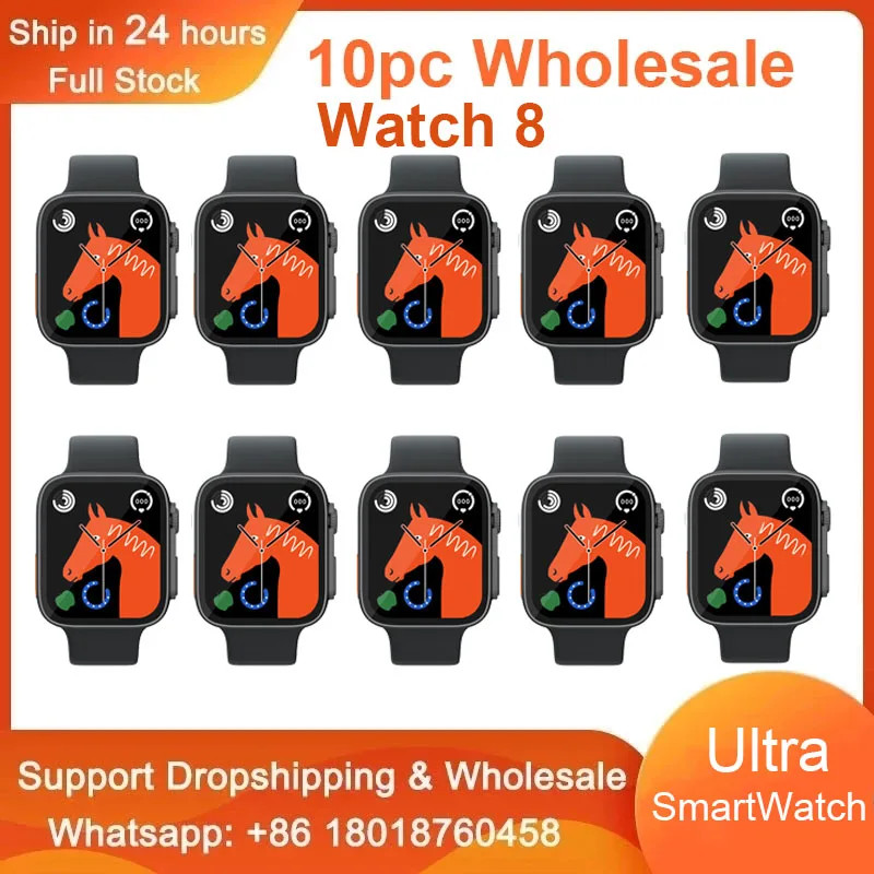 

New in SmartWatch Ultra Wholesale Watch 8 Men Women Series 8 Bluetooth Call Sport Sleep Waterproof Smart Watch for IOS Android