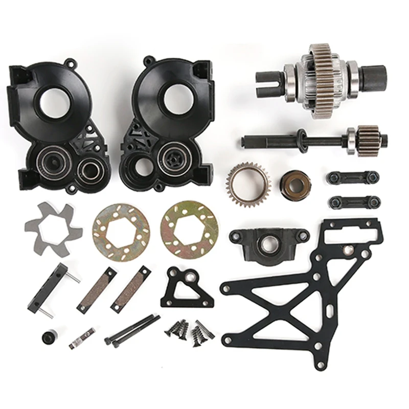 Коробка передач дифференциала в сборе и комплект тормозных дисков/кладок для 1/5